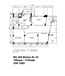 Blk 205 Bishan Street 23 (Bishan), HDB 4 Rooms #484825771